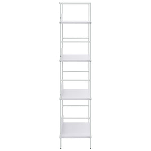 Libreria a 4 Ripiani Bianca 60x27,6x124,5 cm in Truciolato cod mxl 6936