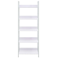 Libreria a 5 Ripiani Bianca 60x27,6x158,5 cm in Truciolato cod mxl 7539