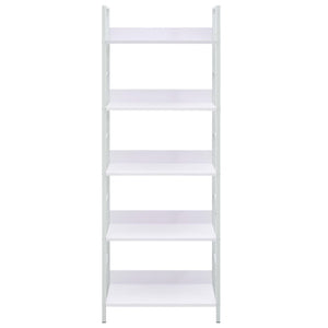 Libreria a 5 Ripiani Bianca 60x27,6x158,5 cm in Truciolato cod mxl 7539