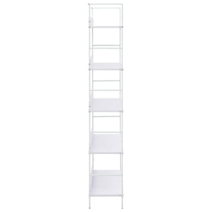 Libreria a 5 Ripiani Bianca 60x27,6x158,5 cm in Truciolato cod mxl 7539