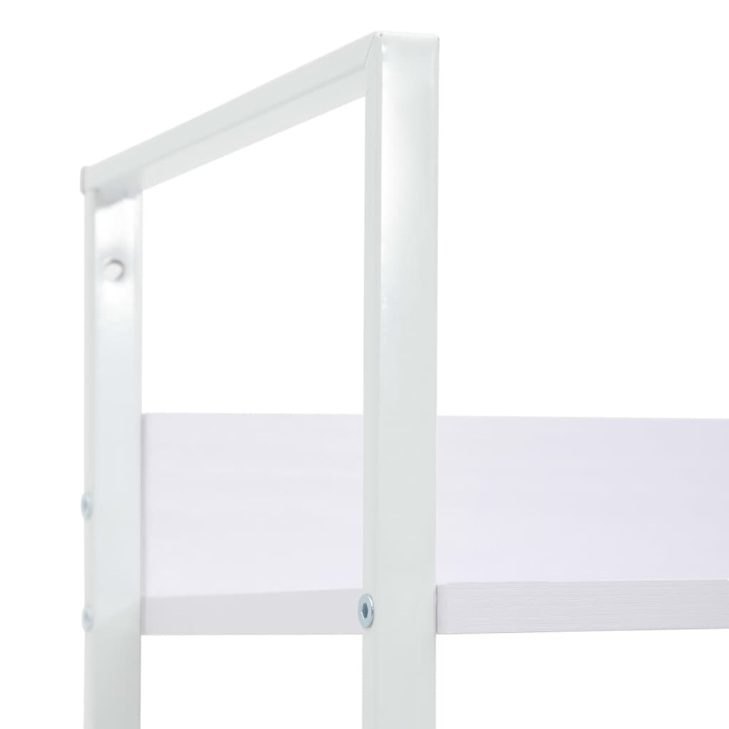 Libreria a 5 Ripiani Bianca 60x27,6x158,5 cm in Truciolato cod mxl 7539