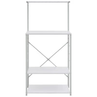 Mobile per Microonde Bianco 60x39,6x123 cm Legno Multistratocod mxl 127417