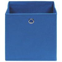 Scatole 4 pz Blu 32x32x32 cm in Tessutocod mxl 111648