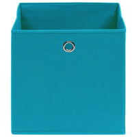 Scatole 10 pz Blu Baby 32x32x32 cm in Tessuto cod mxl 48204