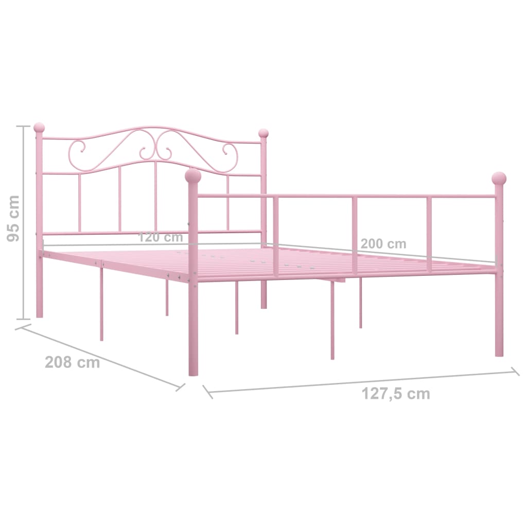 Giroletto Rosa in Metallo 120x200 cm  cod mxl 62967