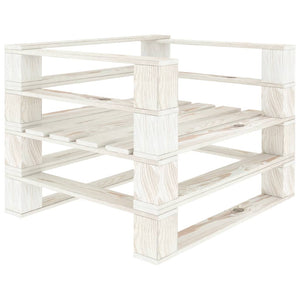 Set Divani da Giardino Pallet 5 pz Cuscini Antracite in Legno cod mxl 74309