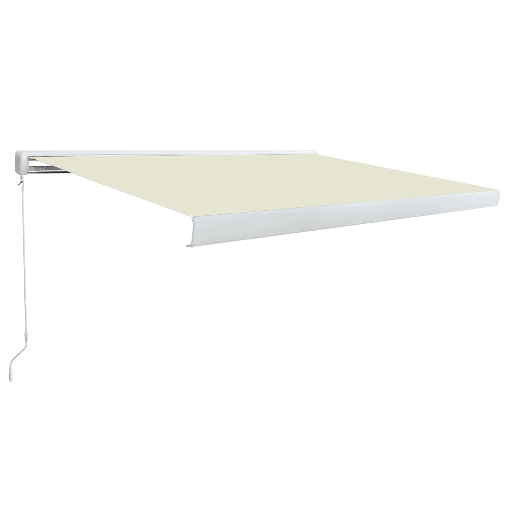 Tenda a Cassonetto Manuale 350x250 cm Crema 3052672