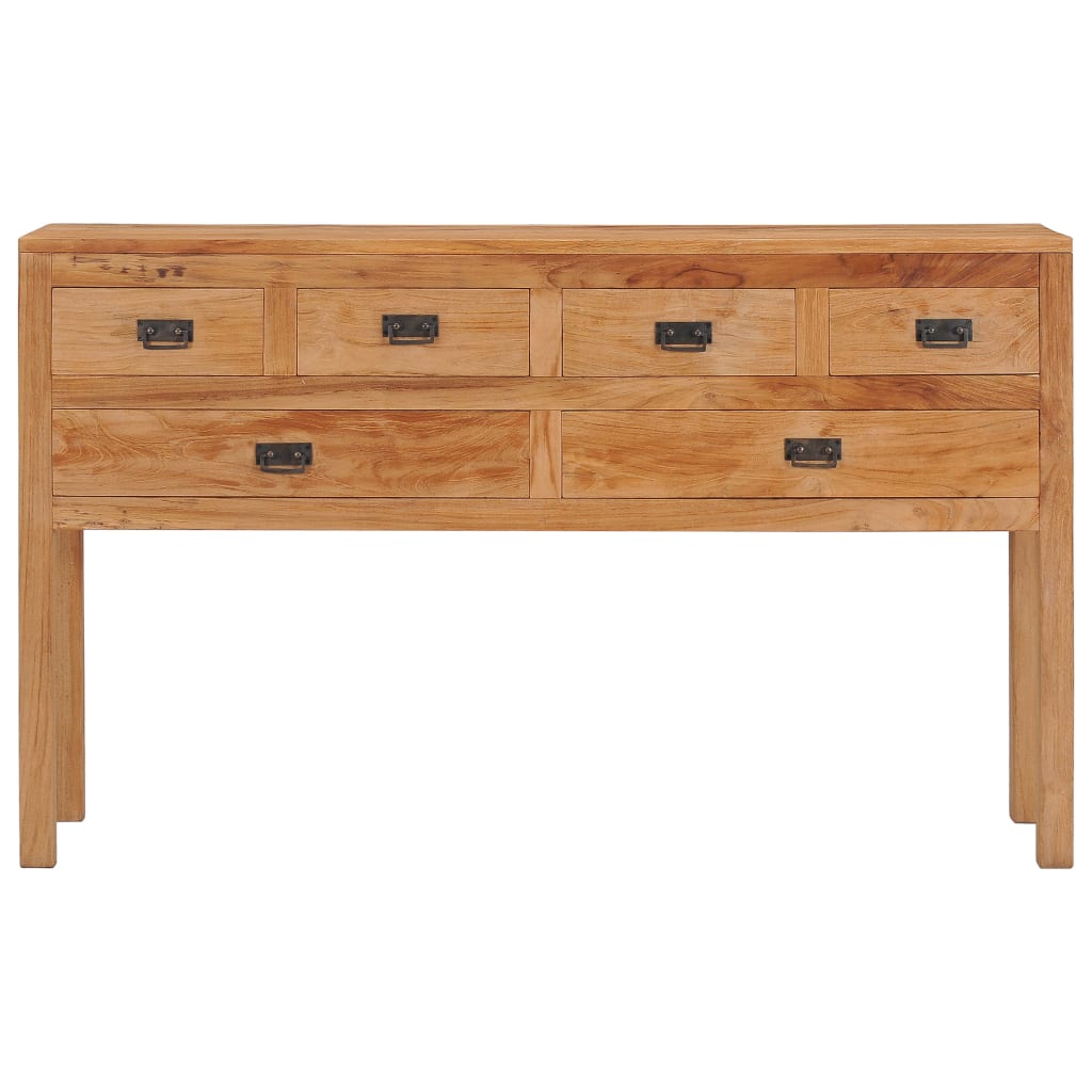 Credenza 125x30x75 cm in Legno Massello di Teak cod mxl 24374