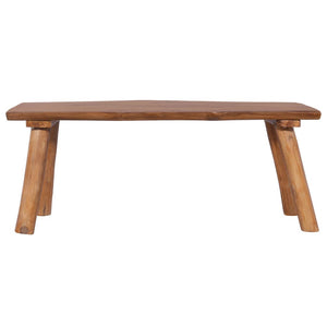 Panchina da Giardino 120 cm in Legno Massello di Teak 288817