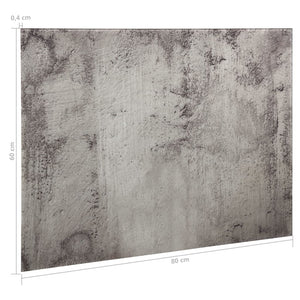 Lavagna Magnetica a Parete in Vetro 80x60 cm 285390