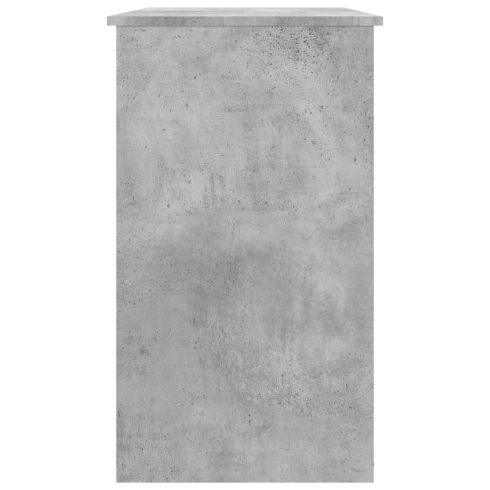 Scrivania Grigio Cemento 90x45x76 cm in Truciolato 801377