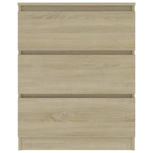 Credenza Rovere Sonoma 60x35x76 cm in Legno Multistrato cod mxl 65650