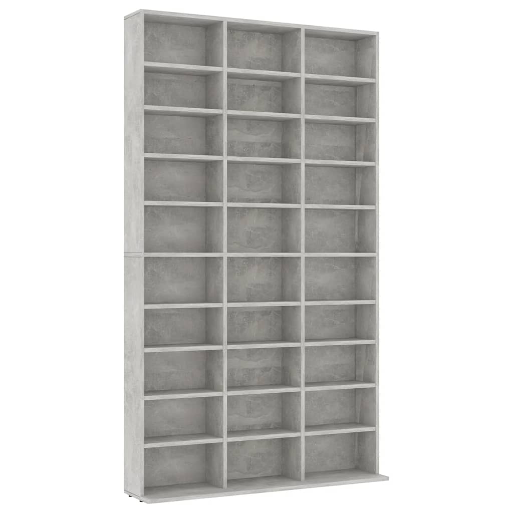 Mobile Porta TV Grigio Cemento 102x16x177,5 cm in Multistrato 801782