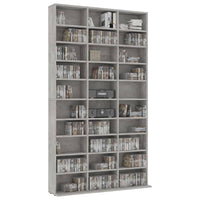 Mobile Porta TV Grigio Cemento 102x16x177,5 cm in Multistrato 801782