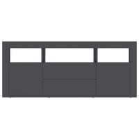 Mobile Porta TV Grigio 120x30x50 cm in Truciolato cod mxl 61579