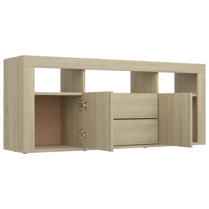 Mobile Porta TV Rovere Sonoma 120x30x50 cm in Truciolato cod mxl 59401