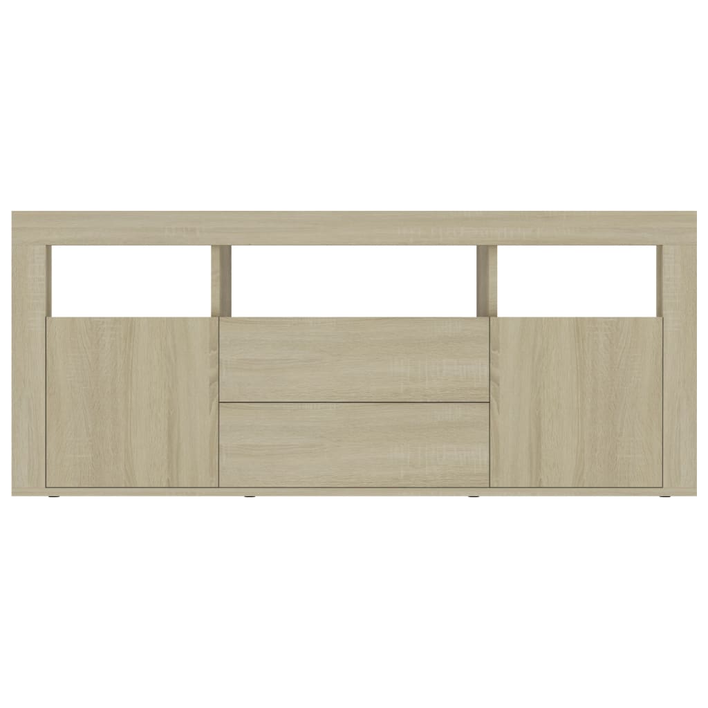 Mobile Porta TV Rovere Sonoma 120x30x50 cm in Truciolato cod mxl 59401