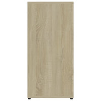 Credenza Rovere Sonoma 80x36x75 cm in Legno Multistrato 801826