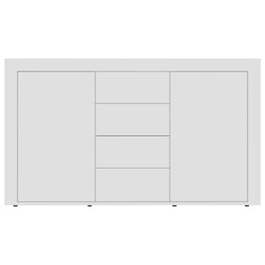 Credenza Bianca 120x36x69 cm in Truciolato