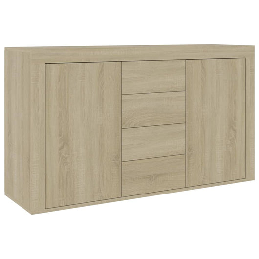 Credenza Rovere Sonoma 120x36x69 cm in Truciolato cod mxl 14871