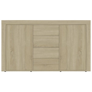 Credenza Rovere Sonoma 120x36x69 cm in Truciolato cod mxl 14871