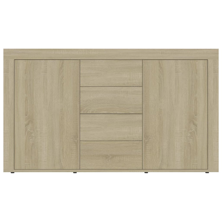 Credenza Rovere Sonoma 120x36x69 cm in Truciolato cod mxl 14871