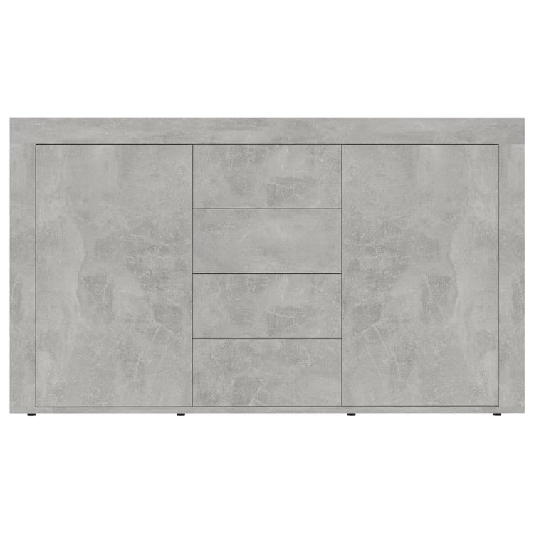 Credenza Grigio Cemento 120x36x69 cm in Truciolato