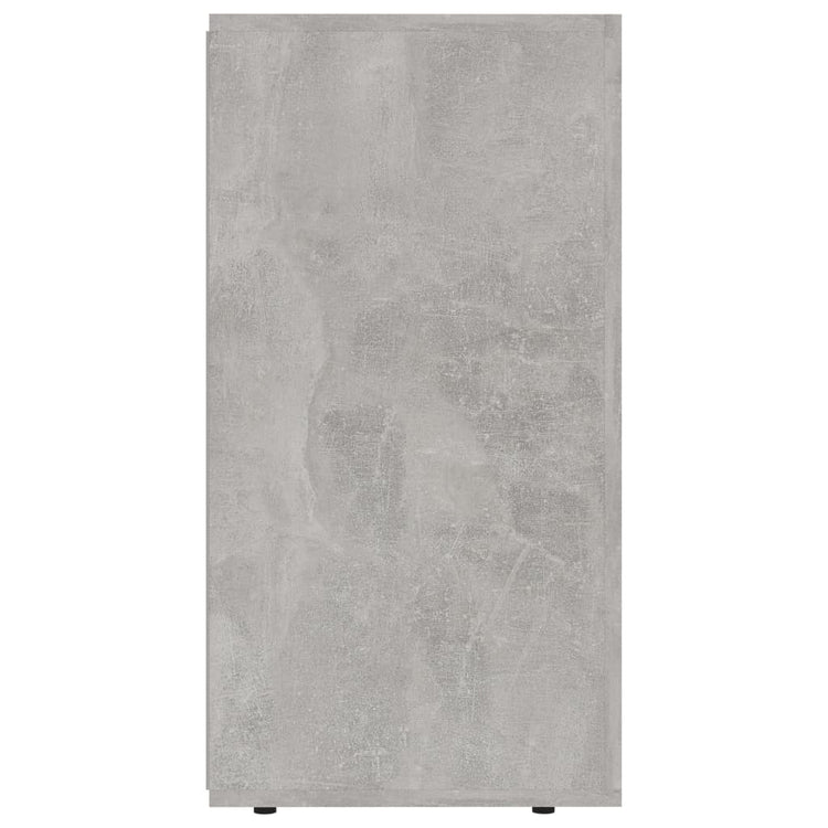 Credenza Grigio Cemento 120x36x69 cm in Truciolato