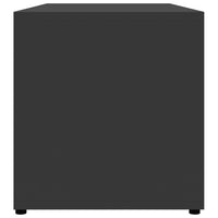 Mobile Porta TV Grigio 80x34x36 cm in Legno Multistrato 801852