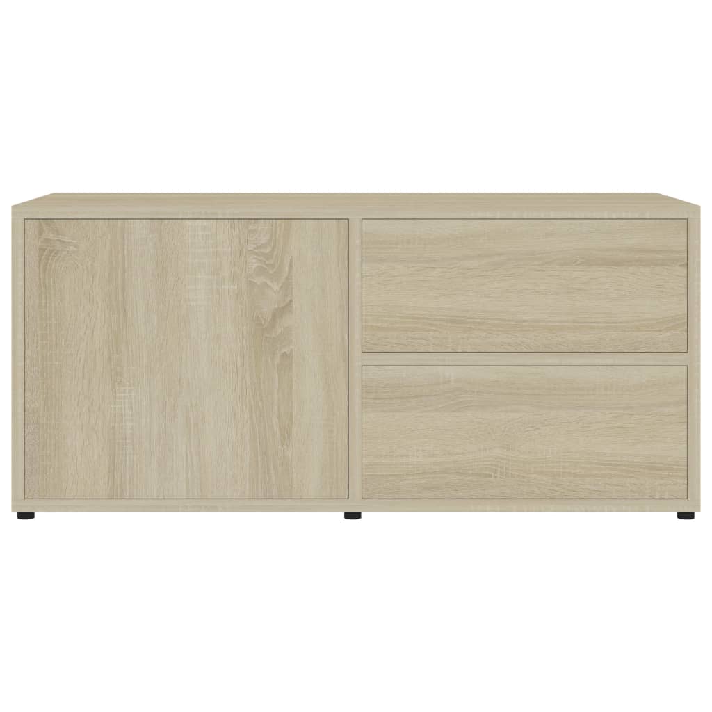 Mobile Porta TV Rovere Sonoma 80x34x36 cm in Truciolato cod mxl 5579