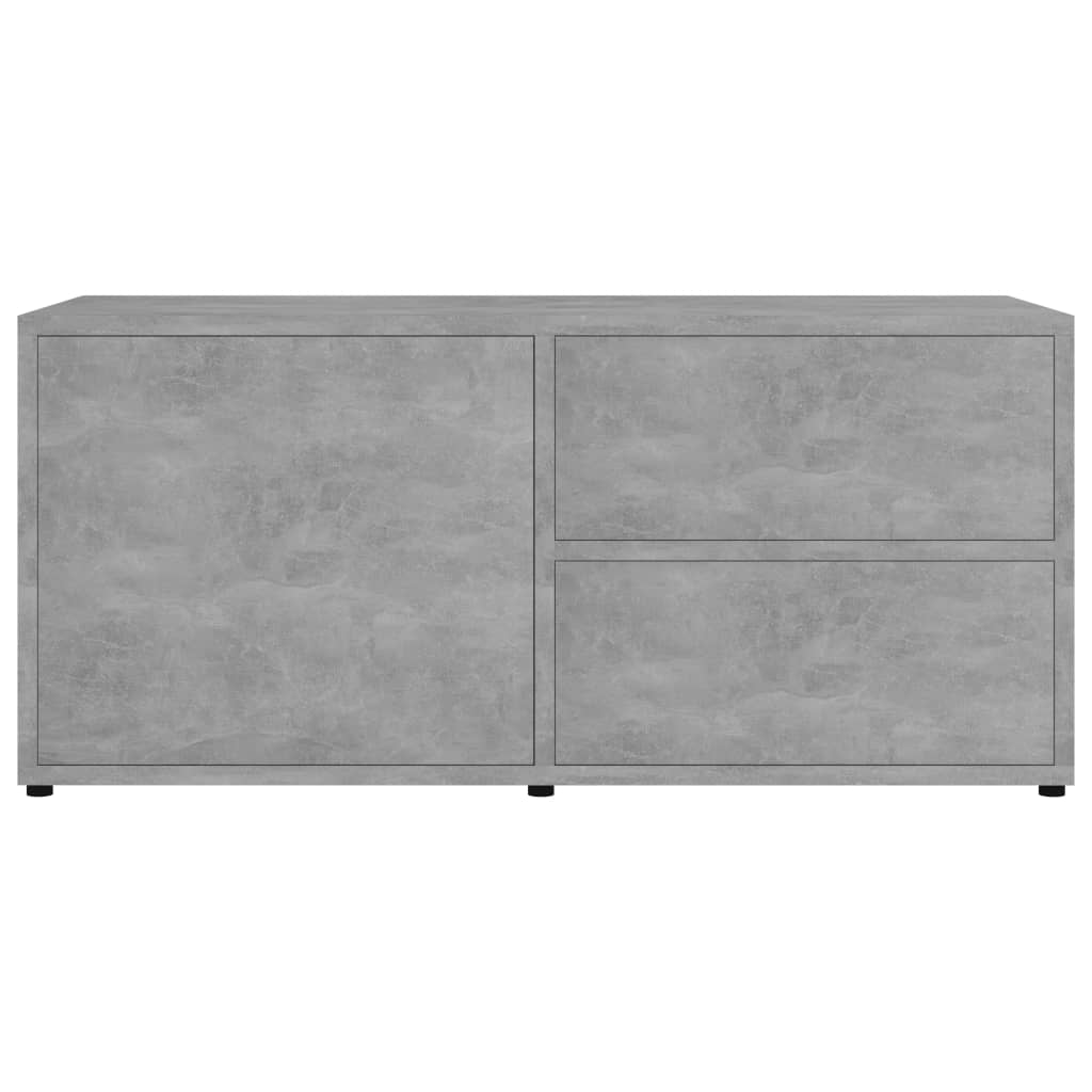 Mobile Porta TV Grigio Cemento 80x34x36 cm in Truciolato cod mxl 33926