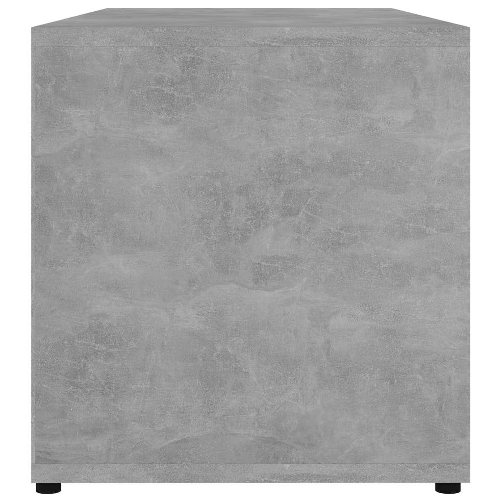 Mobile Porta TV Grigio Cemento 80x34x36 cm in Truciolato cod mxl 33926