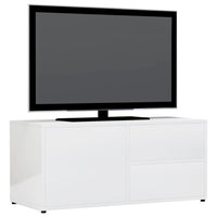 Mobile Porta TV Bianco Lucido 80x34x36 cm in Truciolato cod mxl 11762