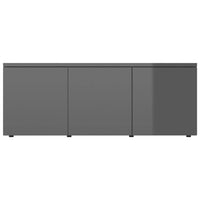 Mobile TV Grigio Lucido 80x34x30 cm in Truciolato cod mxl 21047