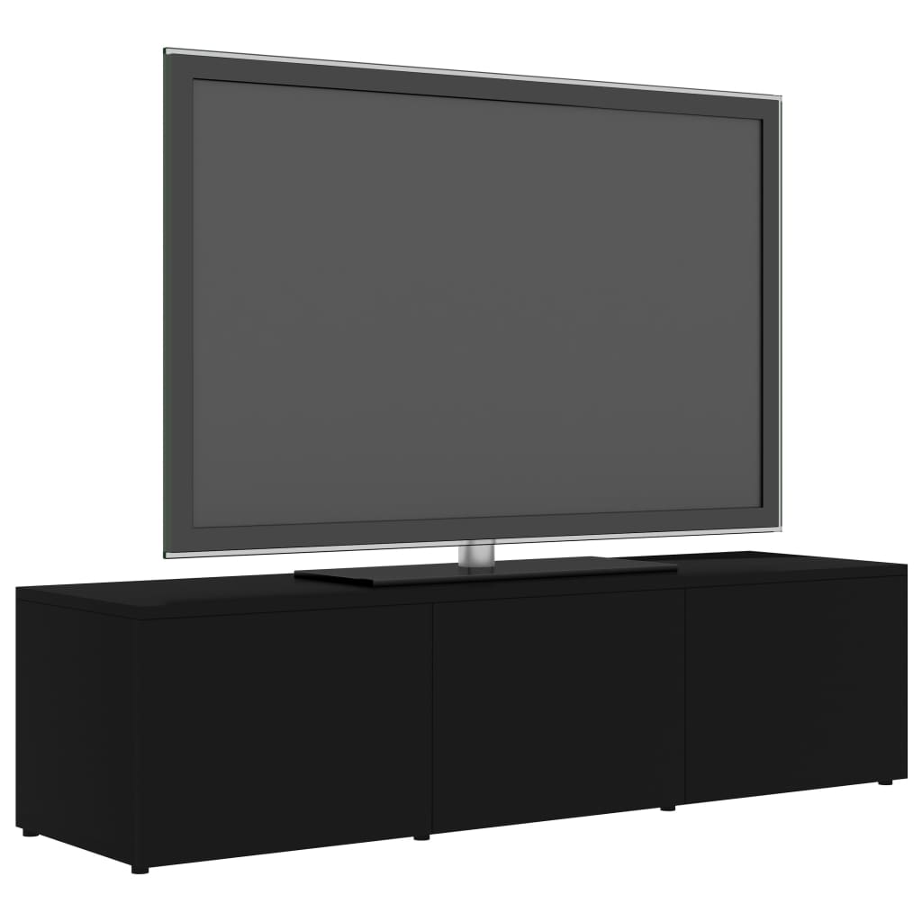 Mobile TV Nero 120x34x30 cm in Truciolato cod mxl 59758