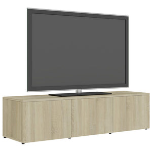 Mobile Porta TV Rovere Sonoma 120x34x30 cm in Legno Multistrato 801871