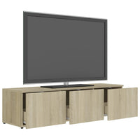 Mobile Porta TV Rovere Sonoma 120x34x30 cm in Legno Multistrato 801871