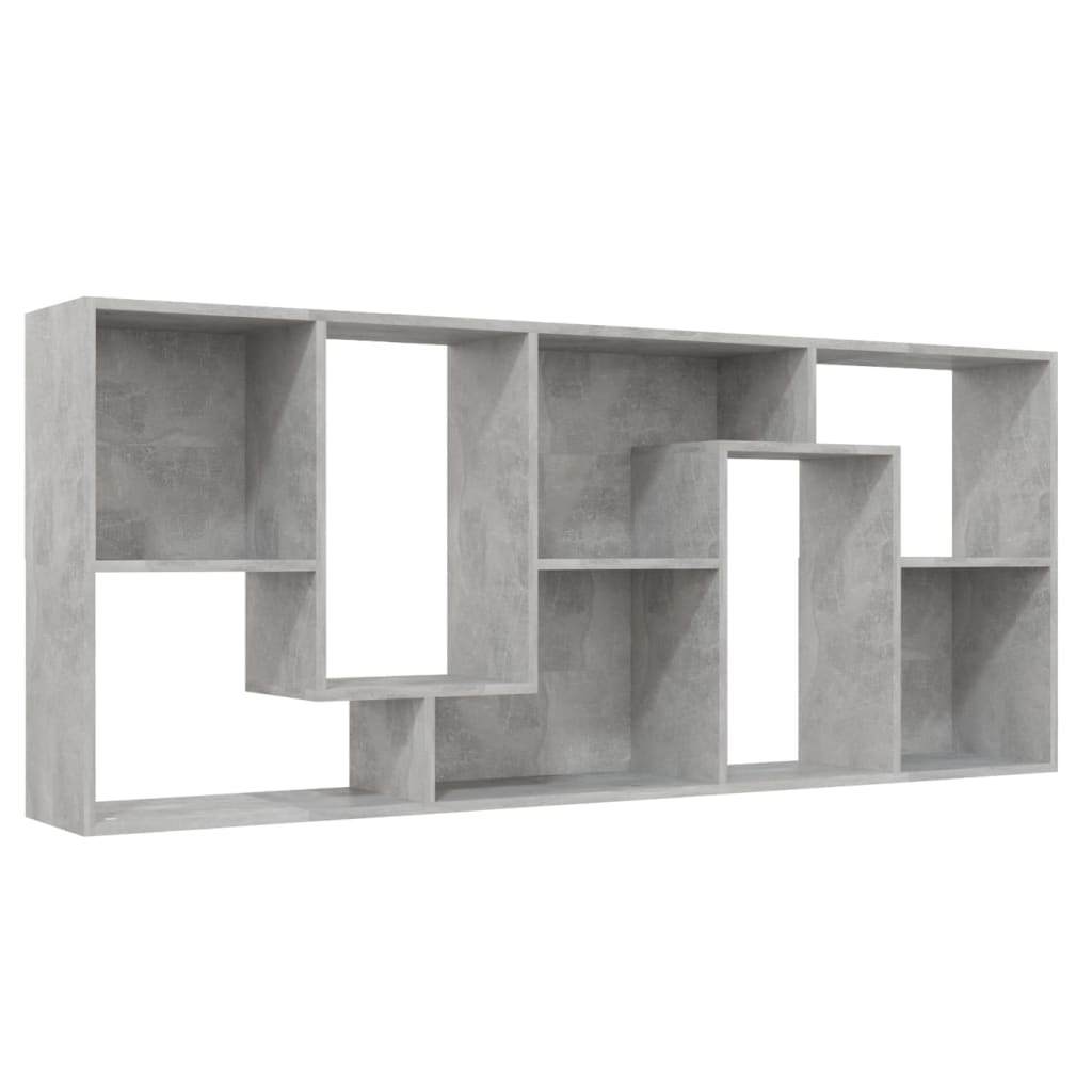 Libreria Grigio Cemento 67x24x161 cm in Truciolato cod mxl 33779