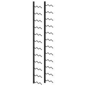Portavini da Parete per 24 Bottiglie Nero in Ferro  cod mxl 50728