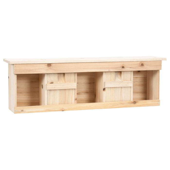 Casetta per Passeri con 5 Camere 68x15x21 cm Legno di Abetecod mxl 120946