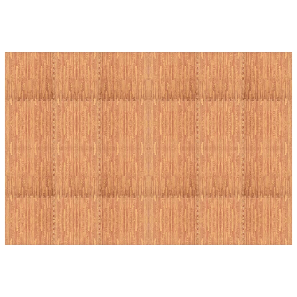 Tappetino a Incastro 24 pz Venature Legno 8,64 ㎡ Schiuma EVAcod mxl 127346