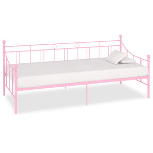 Telaio Divano Letto Rosa in Metallo 90x200 cm cod mxl 58320