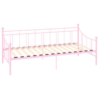 Telaio Divano Letto Rosa in Metallo 90x200 cm cod mxl 58320