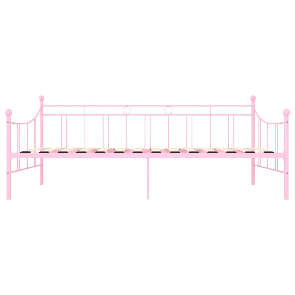 Telaio Divano Letto Rosa in Metallo 90x200 cm cod mxl 58320