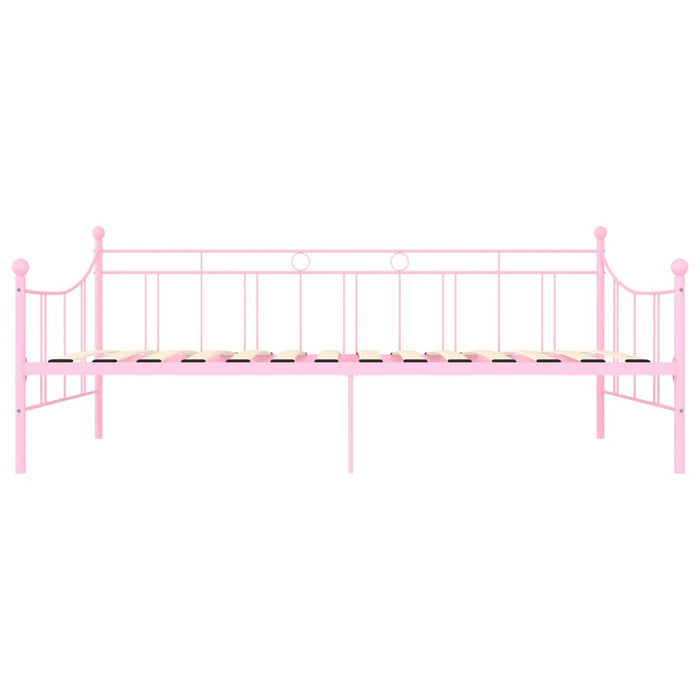 Telaio Divano Letto Rosa in Metallo 90x200 cm cod mxl 58320