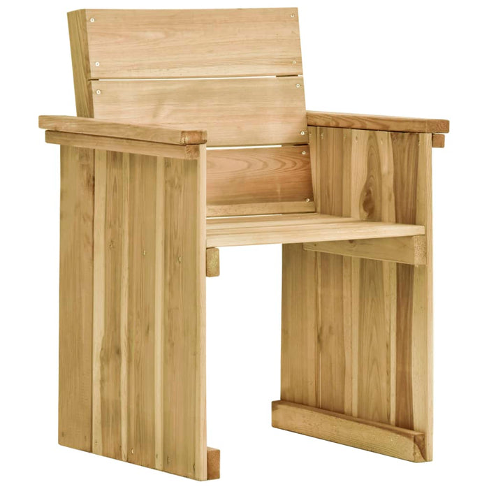 Set da Pranzo da Giardino 5 pz in Legno di Pino Impregnato 3054428