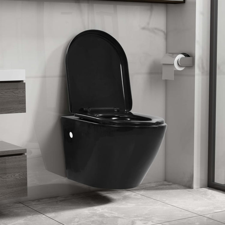 WC a Muro con Sciacquone Nascosto in Ceramica Neracod mxl 102364