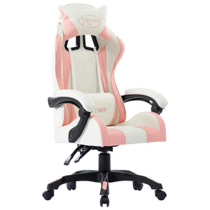 Sedia da Gaming Rosa in Similpelle 287984