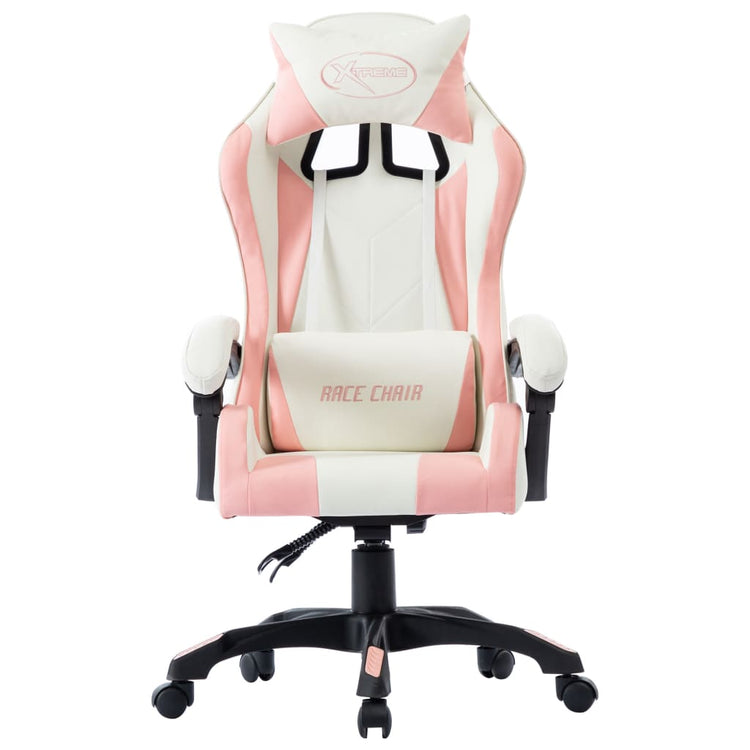 Sedia da Gaming Rosa in Similpelle 287984