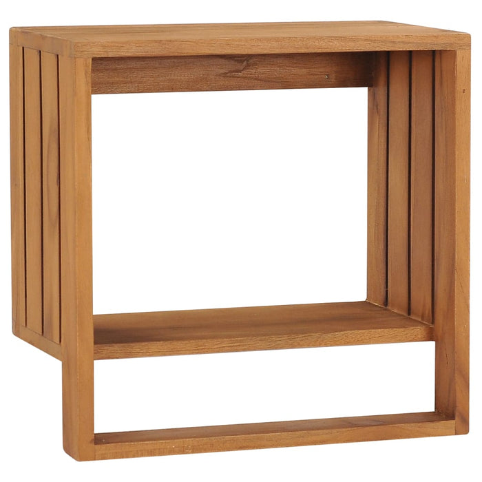 Porta Asciugamani a Parete 35x20x35 cm in Massello di Teak cod mxl 48820